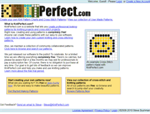Tablet Screenshot of knitperfect.com